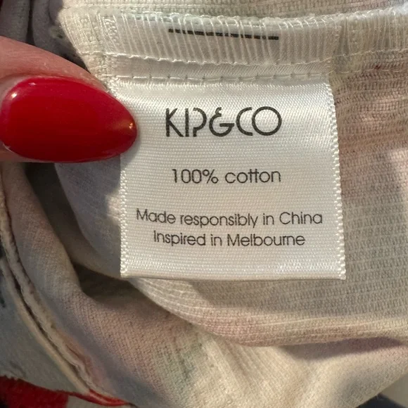 EUC! Kip & Co Girls Strawberry Corduroy Pants – Cute Retro Cottagecore, sz 8 🍓 - Picture 8 of 9